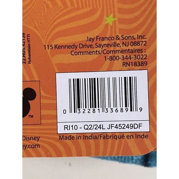 Set Of 2 Disney Nightmare Before Christmas Hand Towels Jack Skellington NEW - Picture 3 of 11